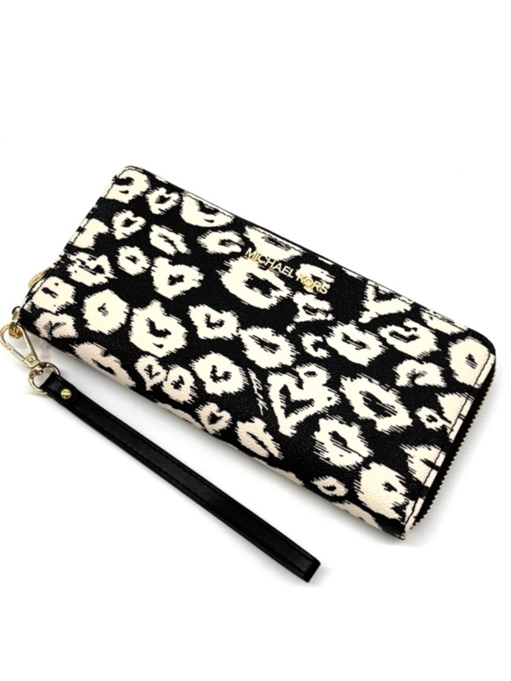 Michael Kors Large Continental Wallet Black Multi